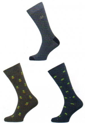 1049 Pánské ponožky vzor