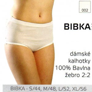 Bibka dámské kalhotky 100% Bavlna