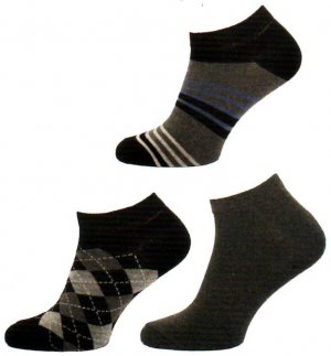 KM09 Kotníkové ponožky multipackové balení